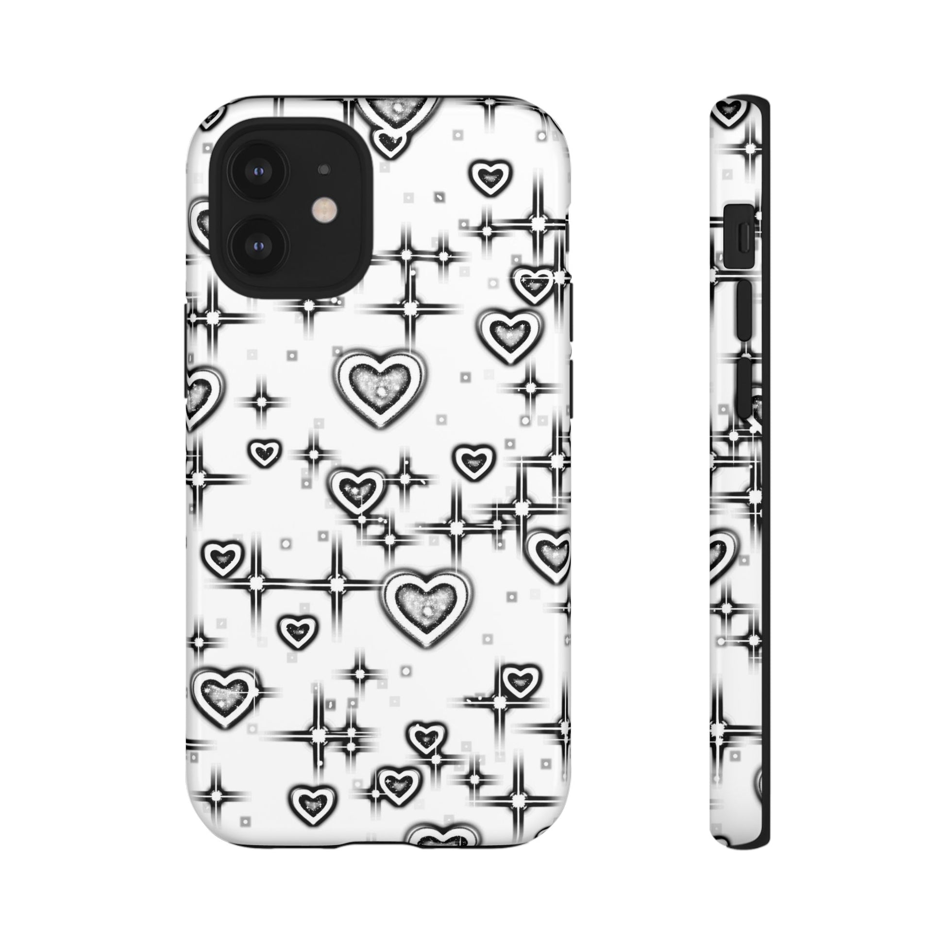 Sketch Hearts Phone Case - Viva Phone Boutique 