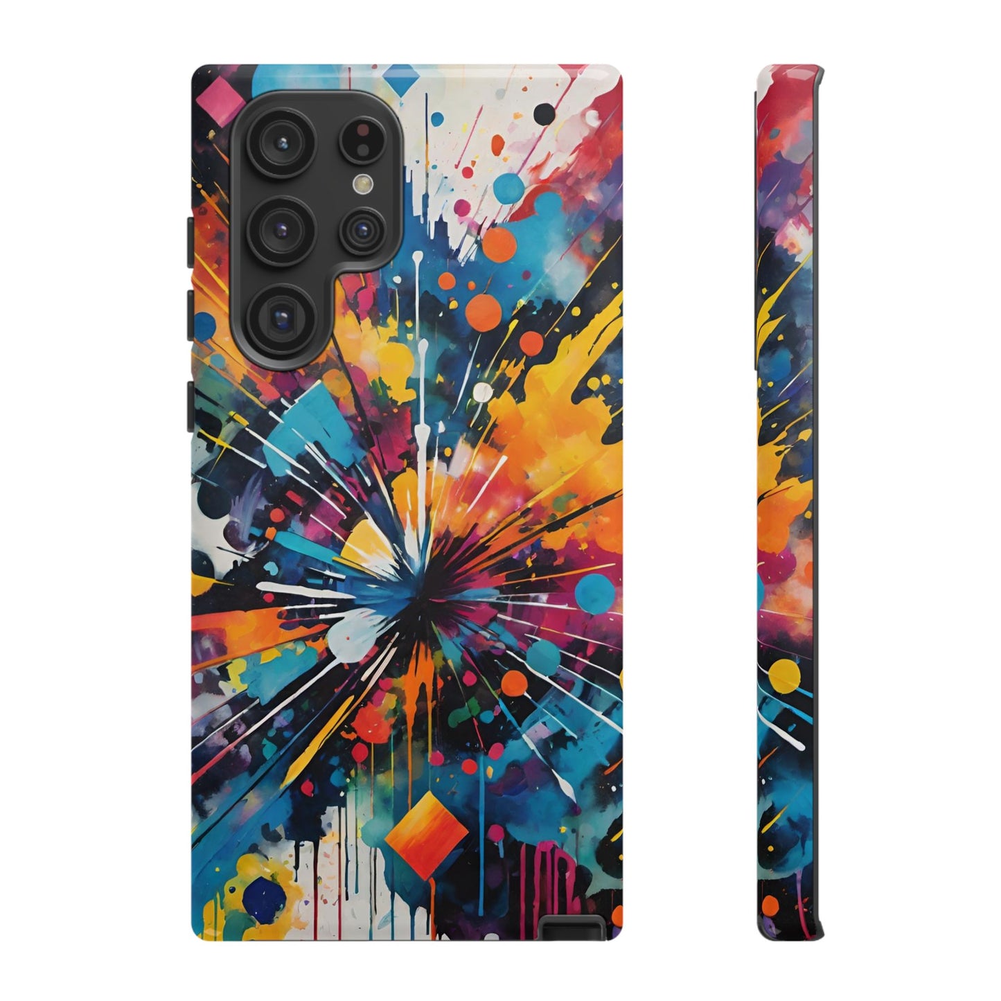 Splash Art Multicolor Phone Case - Viva Phone Boutique 