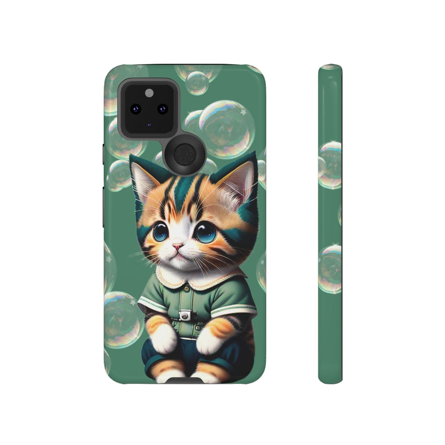 Cute Green Kitten Phone Case - Viva Phone Boutique 