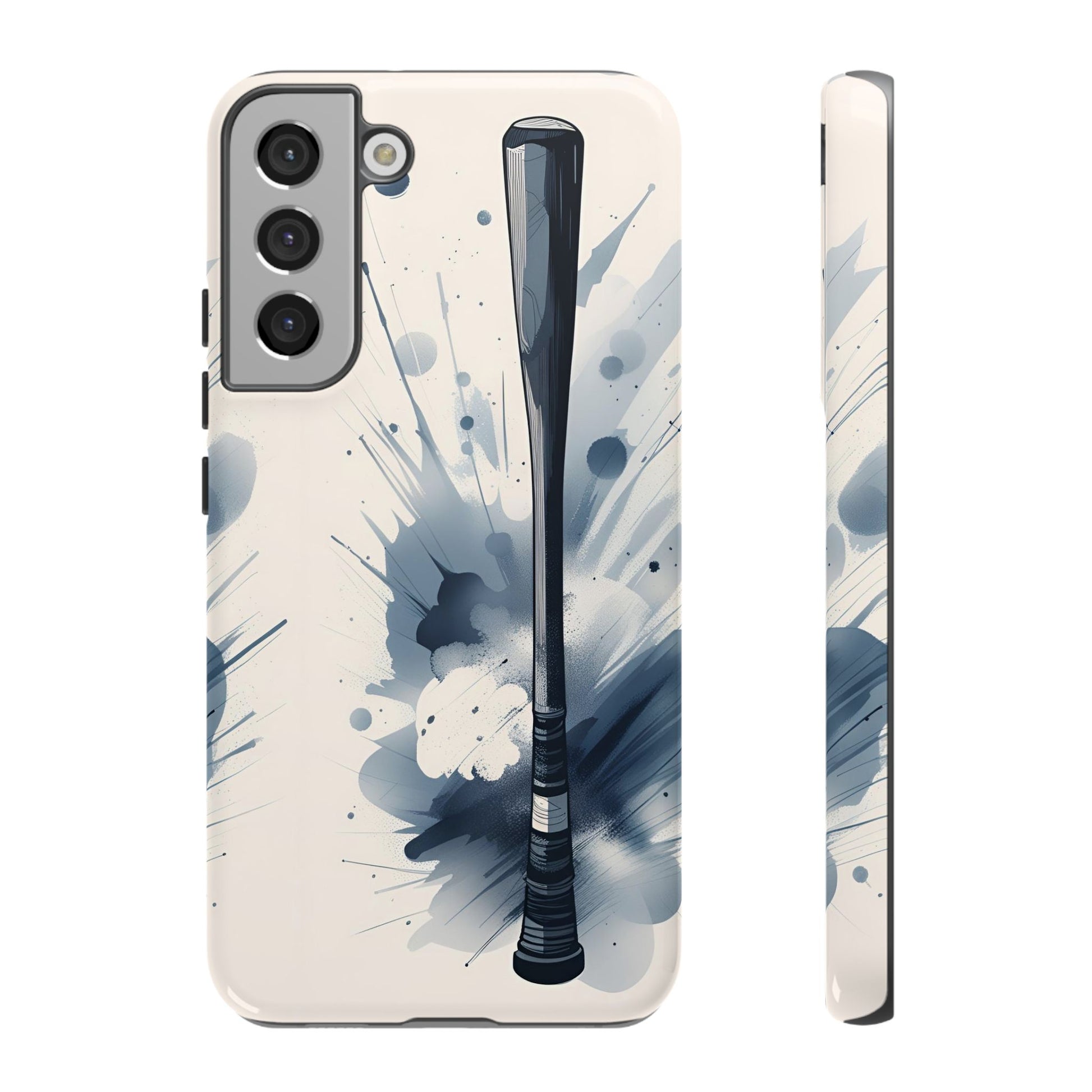 Ink Style Baseball Bat Phone Case Case - Viva Phone Boutique 