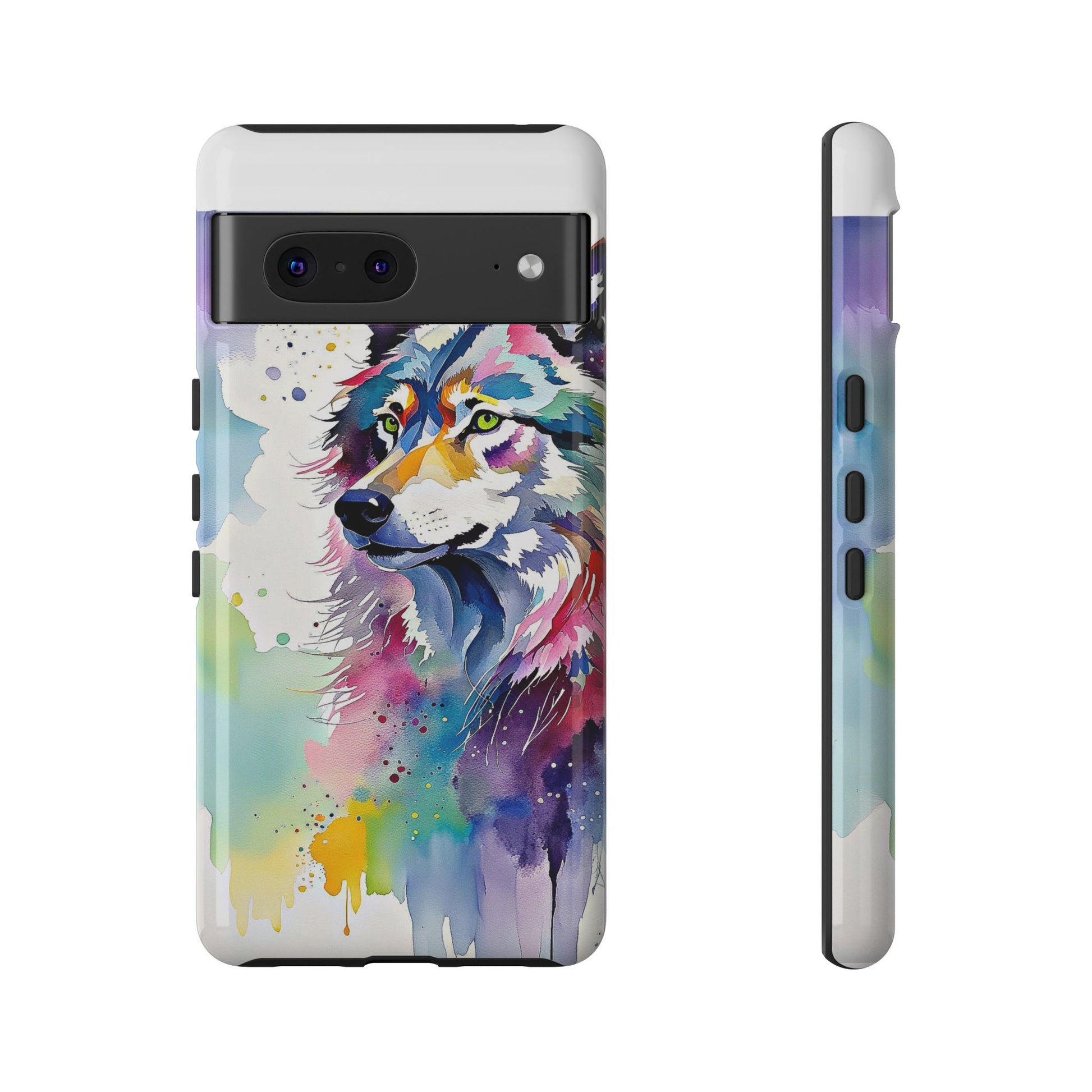 Watercolor Wolf Phone Case - Viva Phone Boutique 