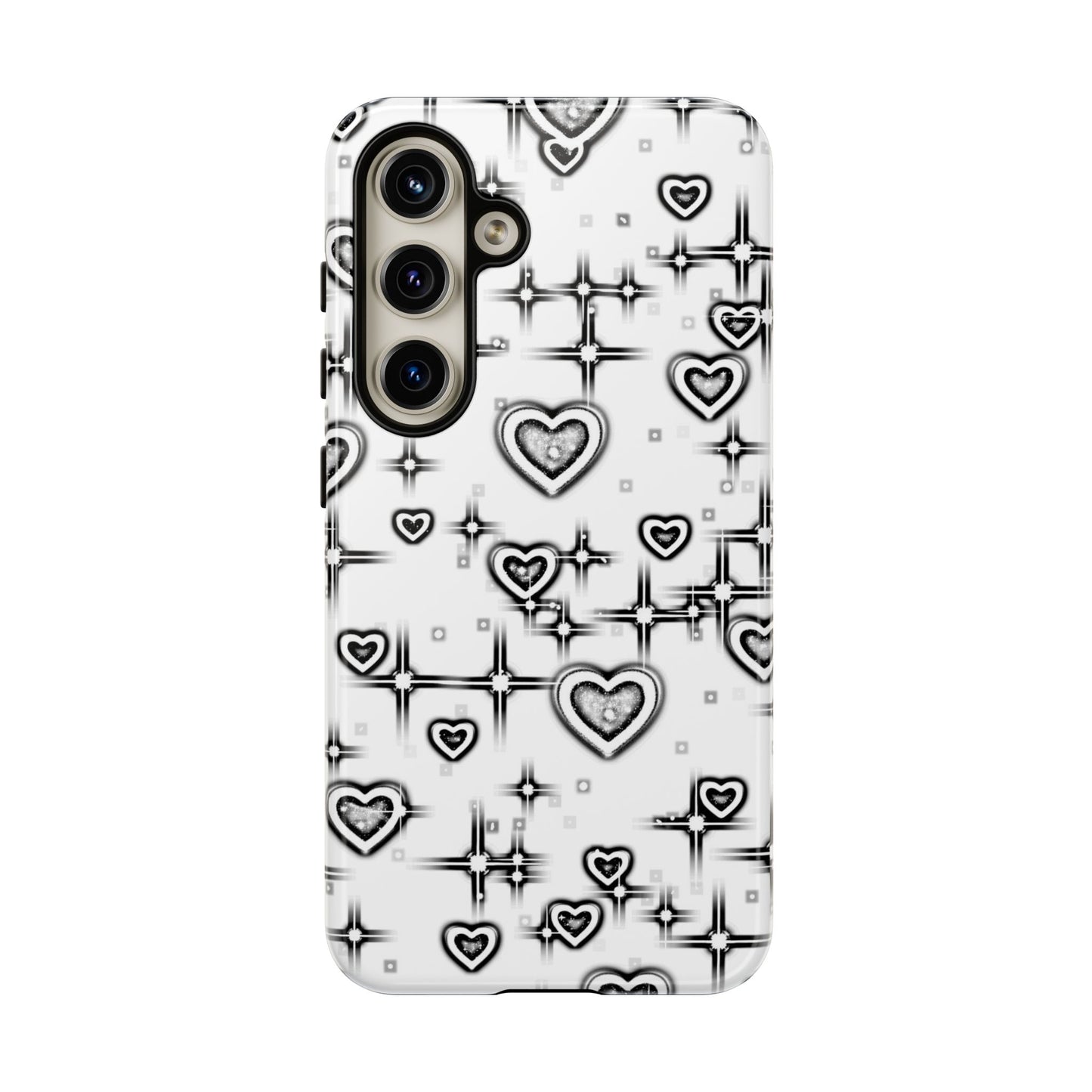 Sketch Hearts Phone Case