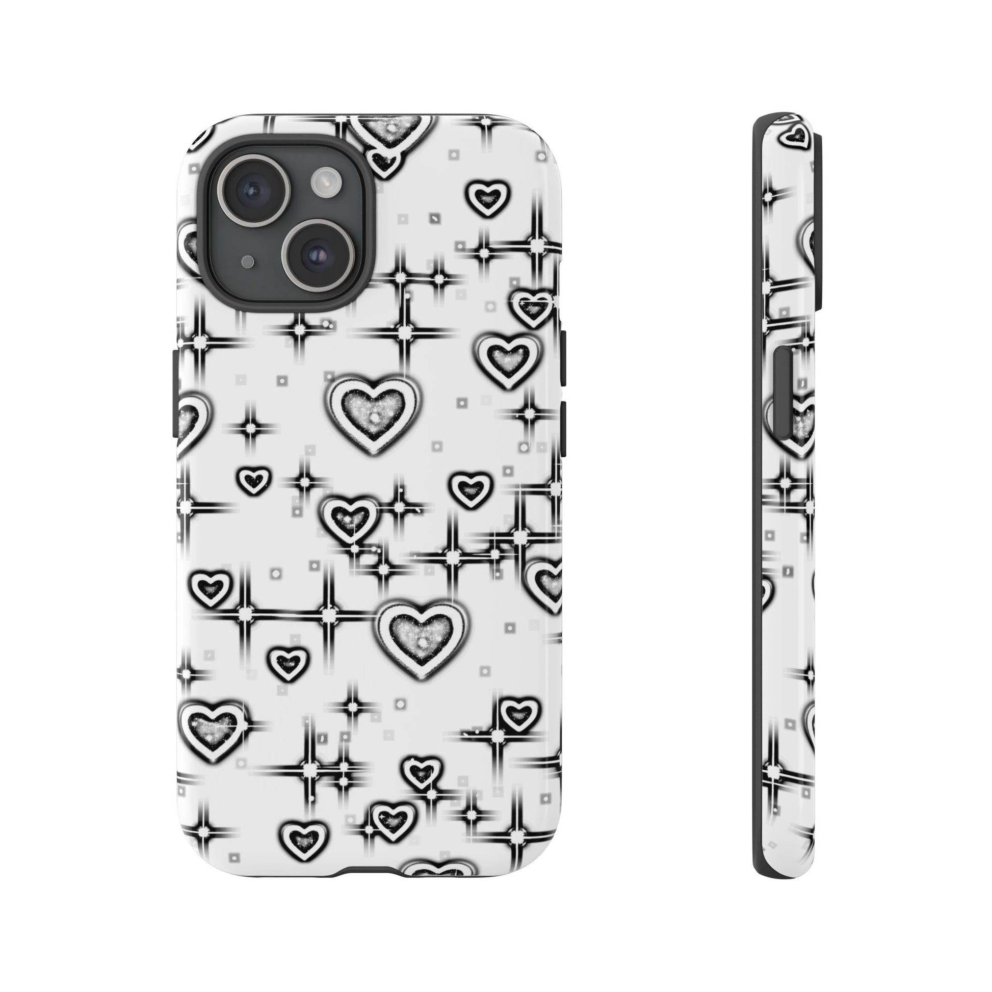Sketch Hearts Phone Case - Viva Phone Boutique 