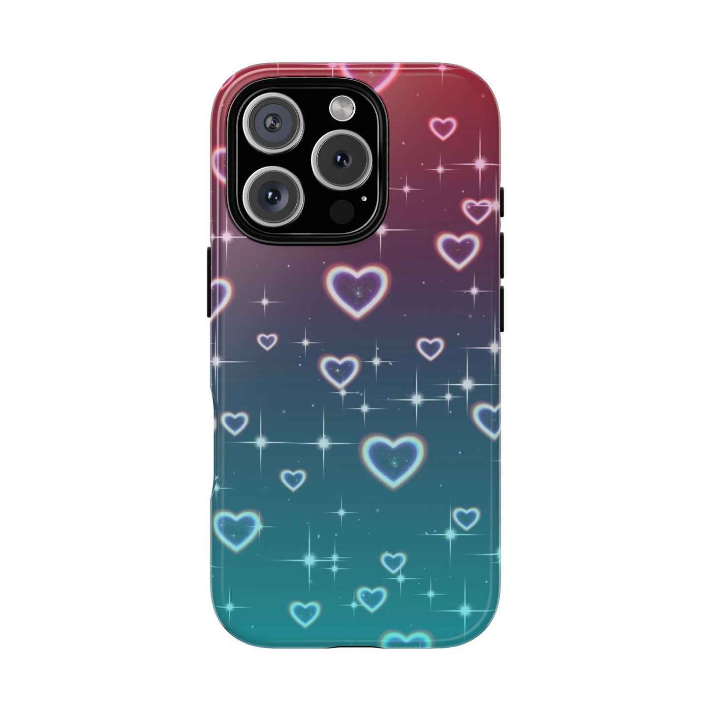 Very Berry Hearts Phone Case