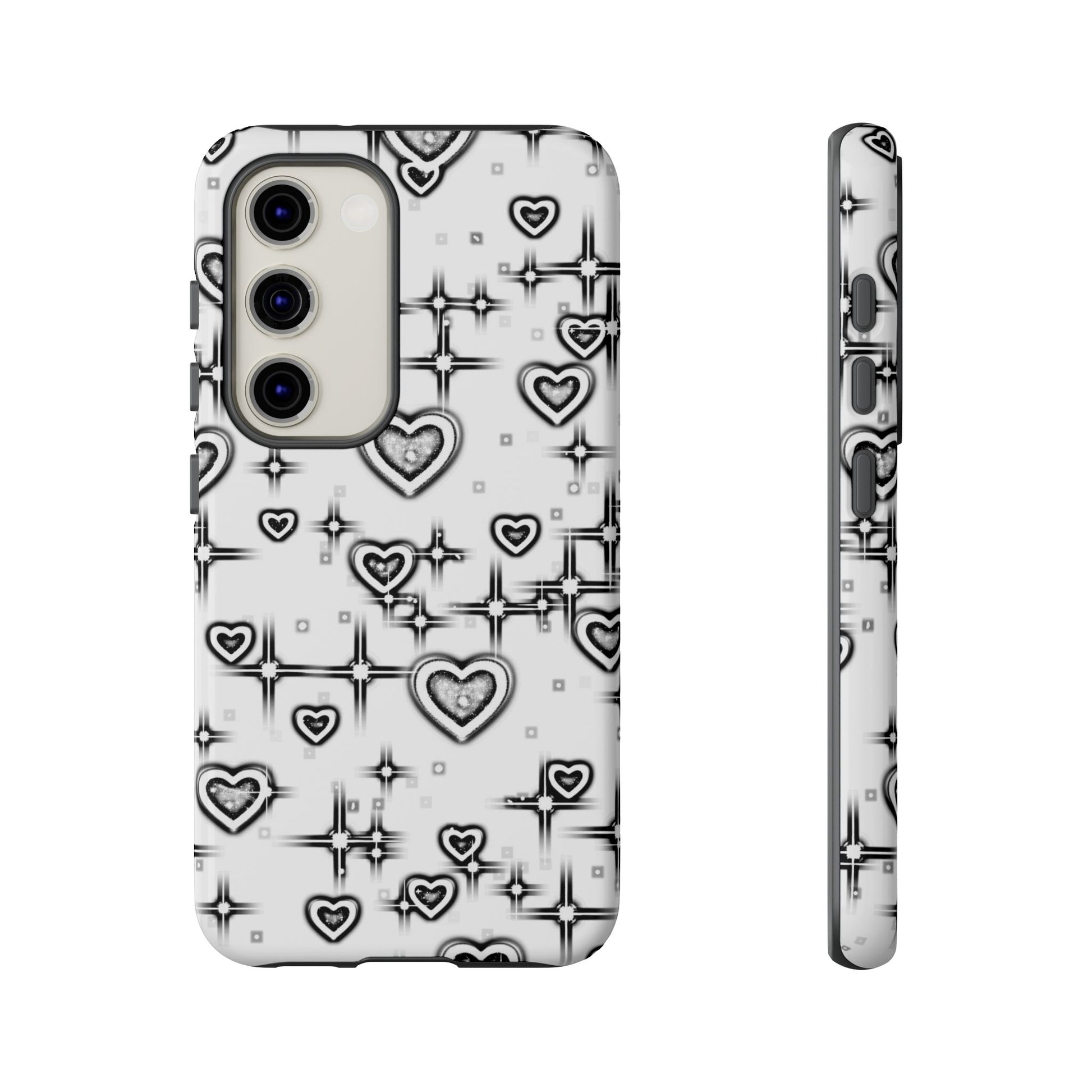 Sketch Hearts Phone Case - Viva Phone Boutique 