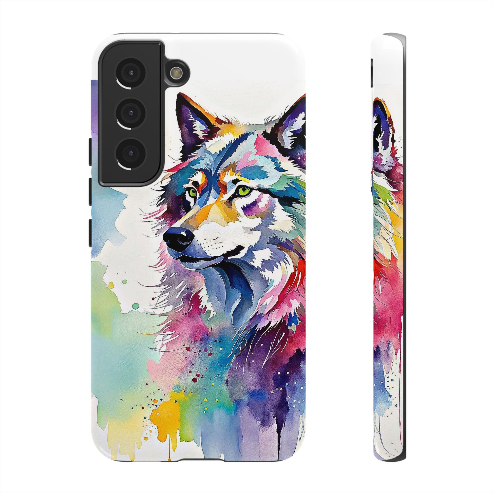 Watercolor Wolf Phone Case - Viva Phone Boutique 
