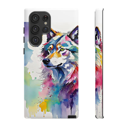 Watercolor Wolf Phone Case - Viva Phone Boutique 
