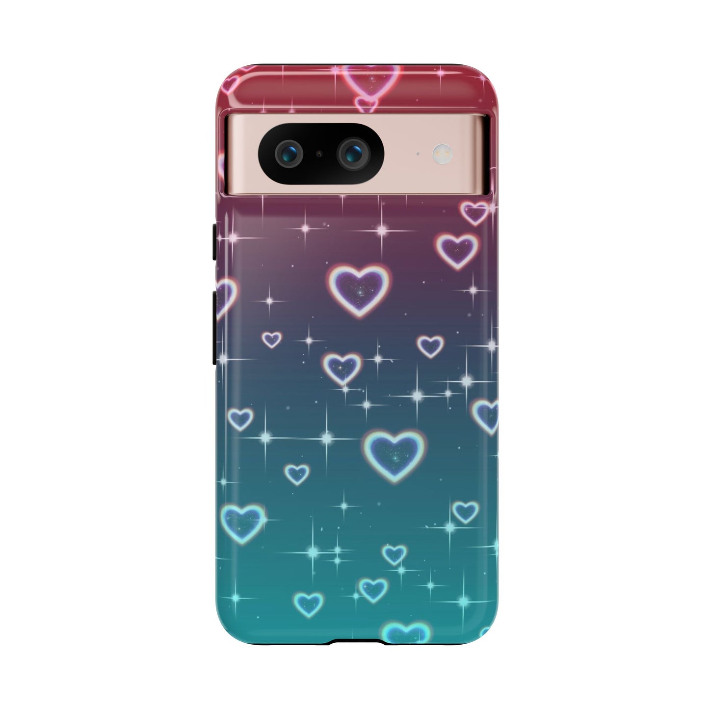 Very Berry Hearts Phone Case