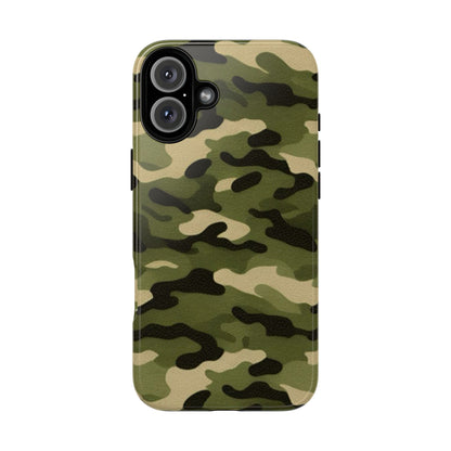 Green Army Camo Phone Case