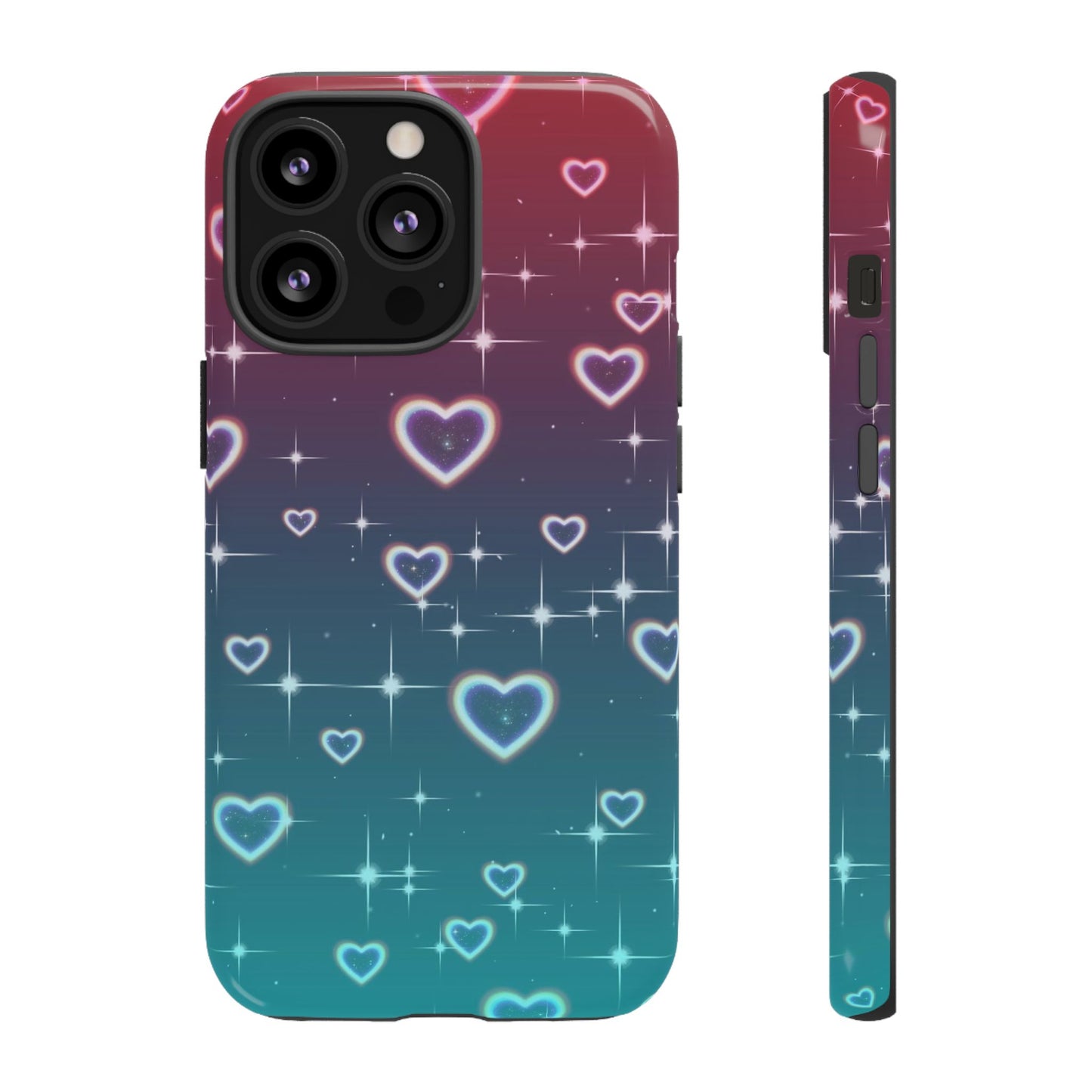 Very Berry Hearts Phone Case - Viva Phone Boutique 
