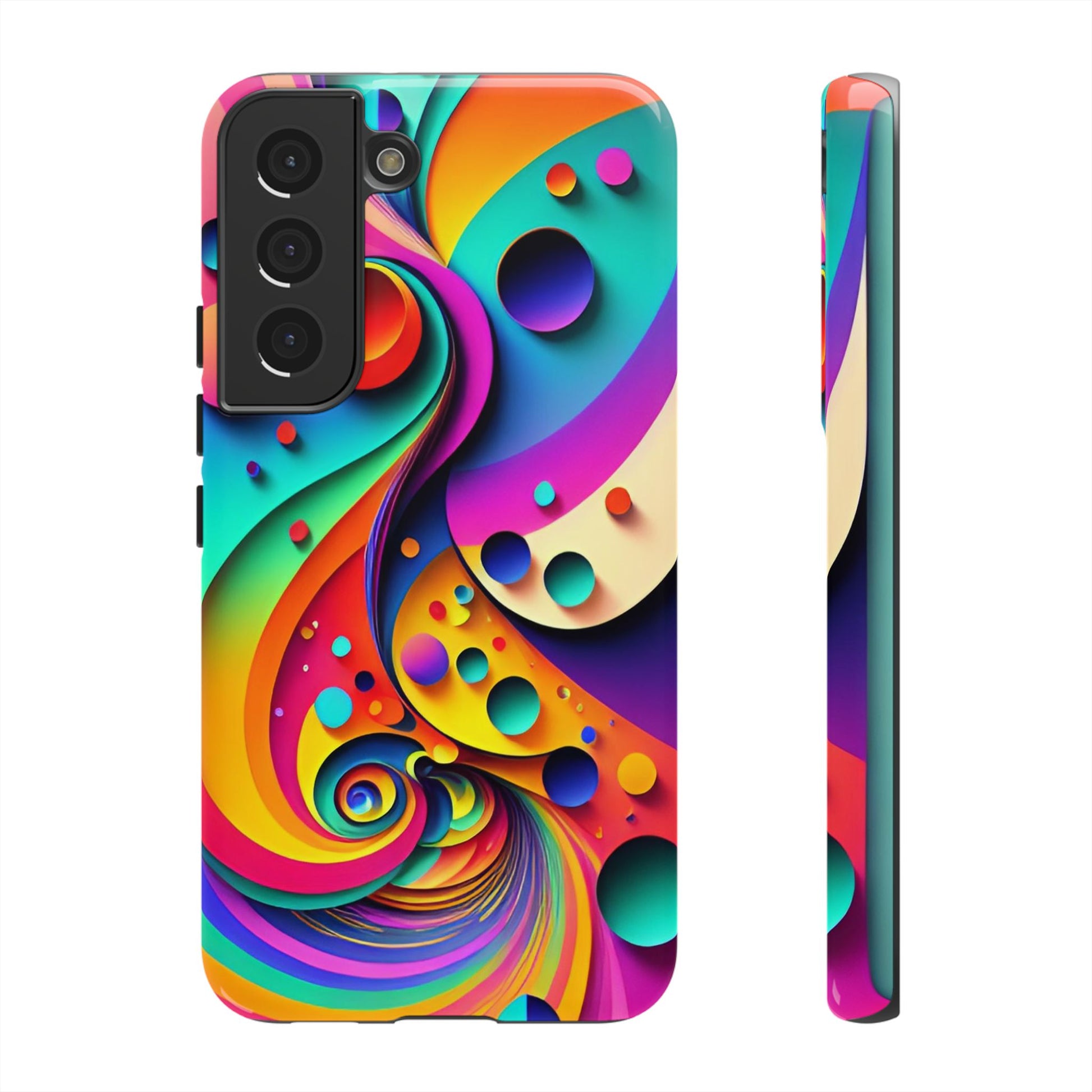 Trippy and Colorful Bubble Design Phone Case - Viva Phone Boutique 