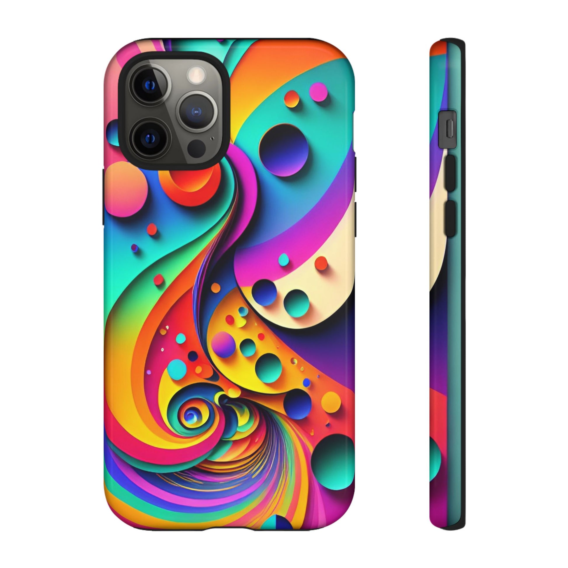 Trippy and Colorful Bubble Design Phone Case - Viva Phone Boutique 