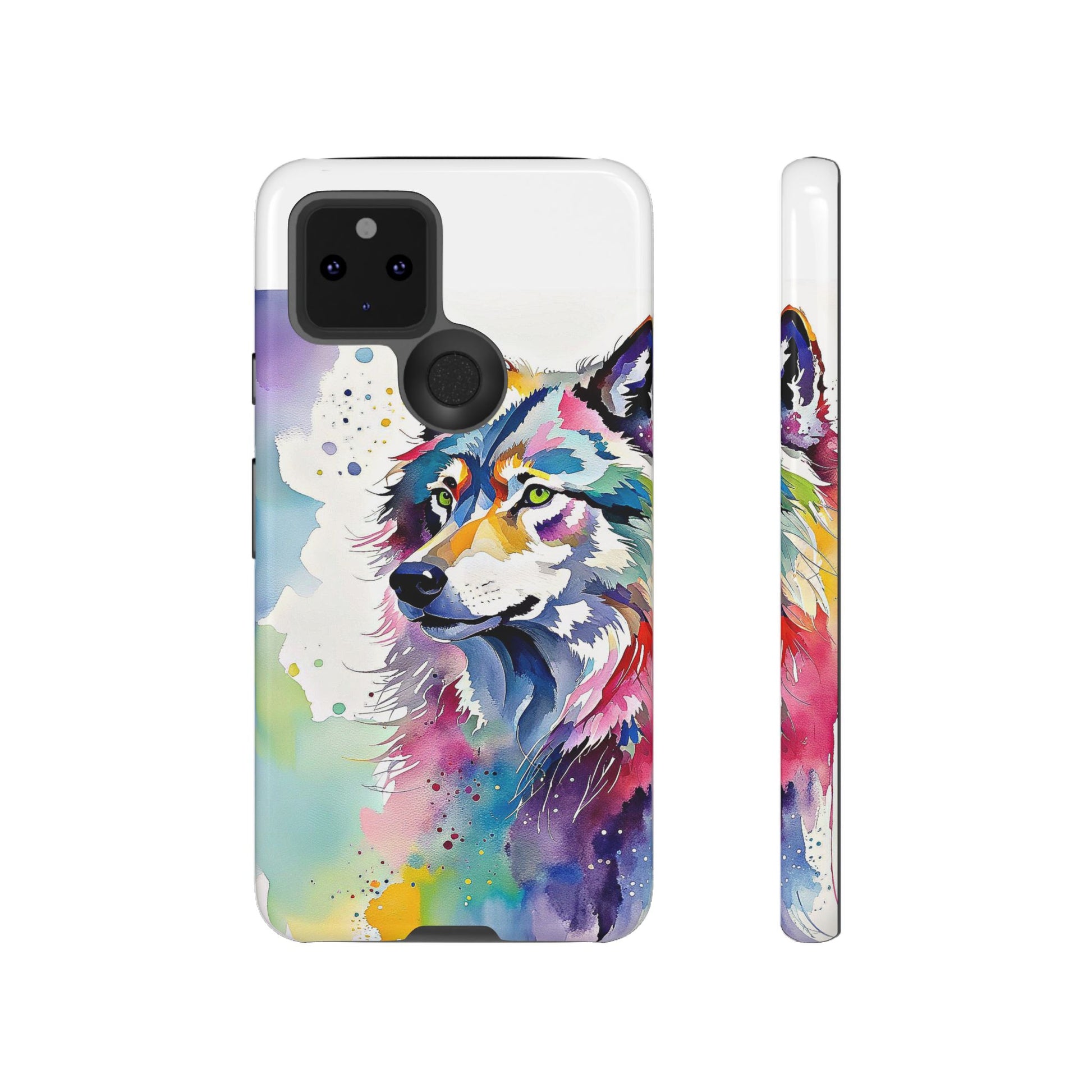 Watercolor Wolf Phone Case - Viva Phone Boutique 