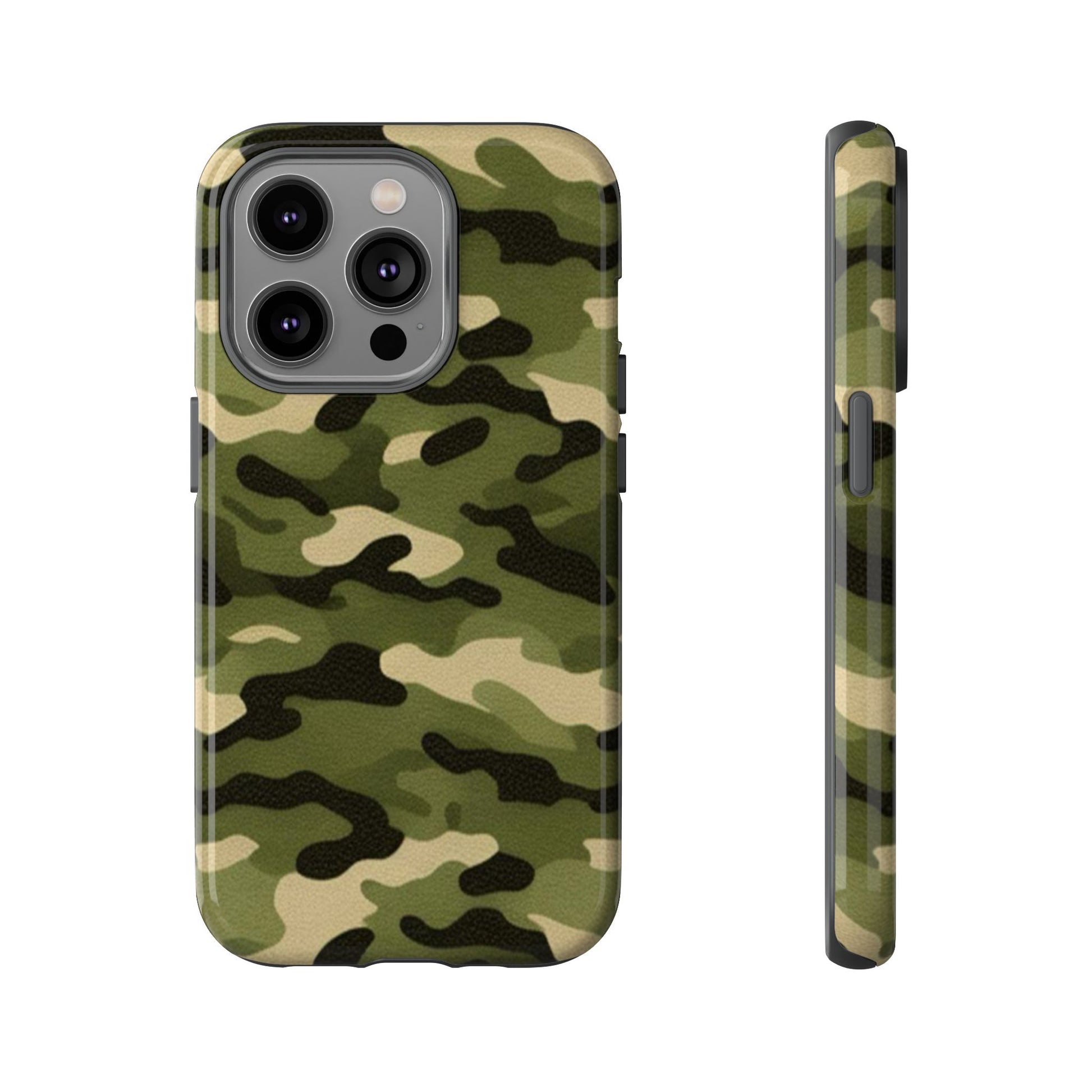 Green Army Camo Phone Case - Viva Phone Boutique 