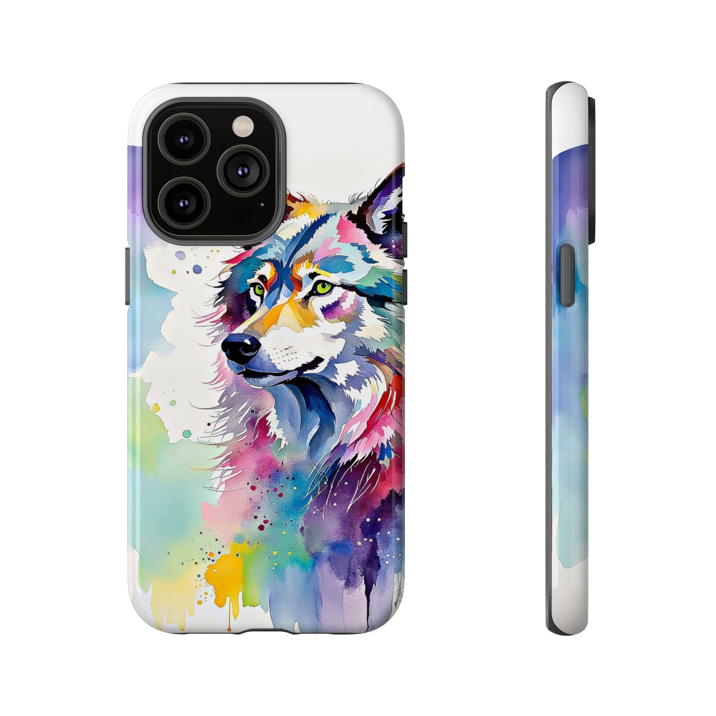 Watercolor Wolf Phone Case