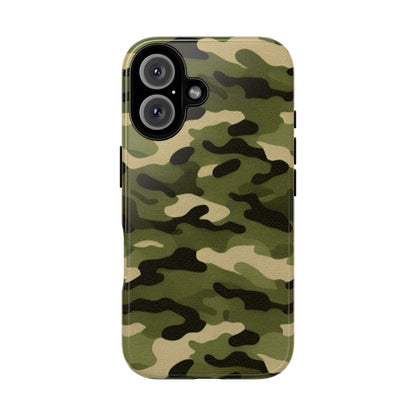 Green Army Camo Phone Case
