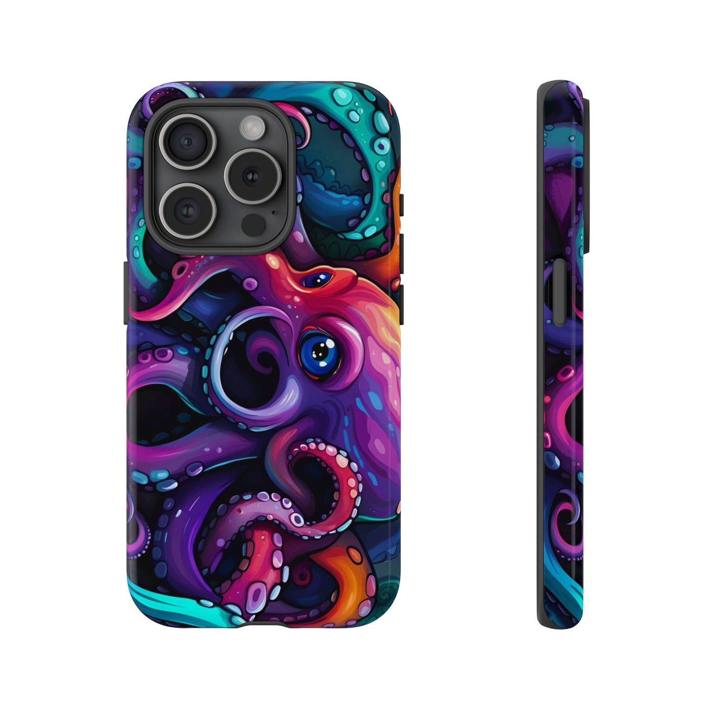 Cute Colorful Octopus Phone Case