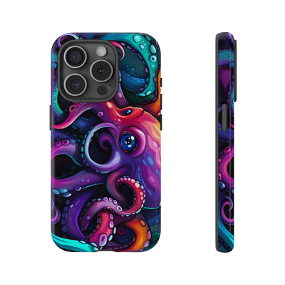 Cute Colorful Octopus Phone Case