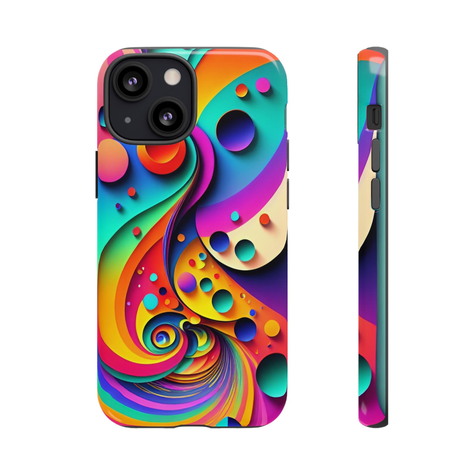 Trippy and Colorful Bubble Design Phone Case - Viva Phone Boutique 