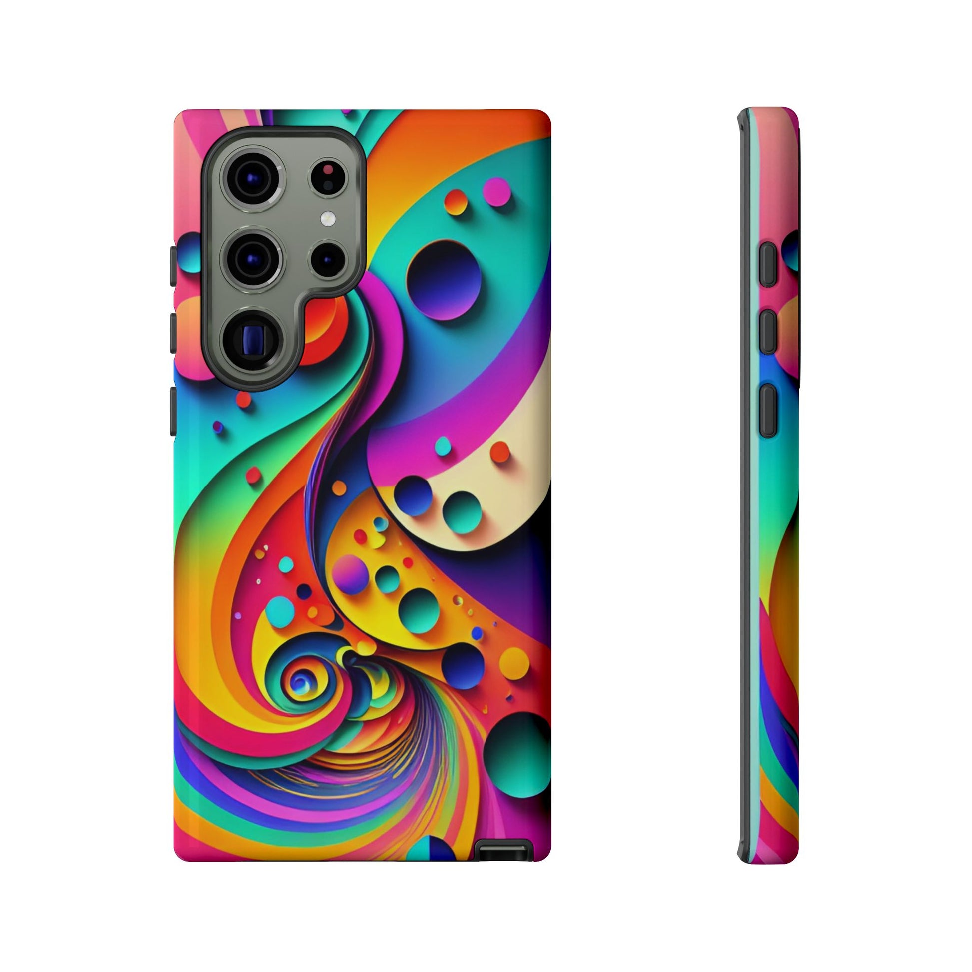 Trippy and Colorful Bubble Design Phone Case - Viva Phone Boutique 