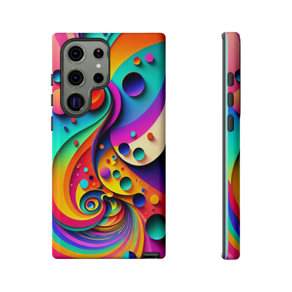 Trippy and Colorful Bubble Design Phone Case - Viva Phone Boutique 