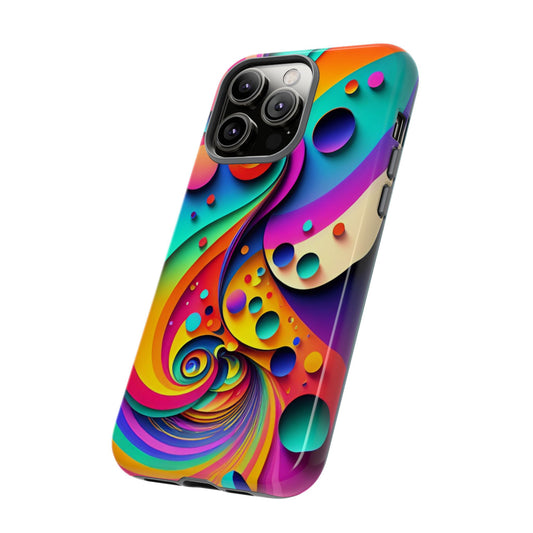 Trippy and Colorful Bubble Design Phone Case - Viva Phone Boutique 
