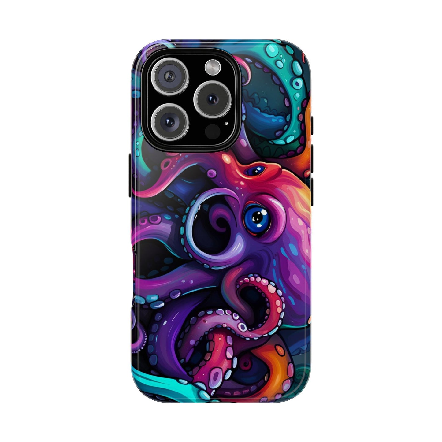 Cute Colorful Octopus Phone Case