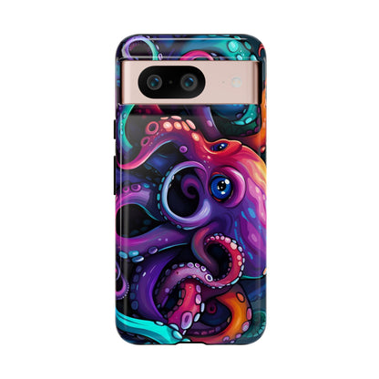 Cute Colorful Octopus Phone Case