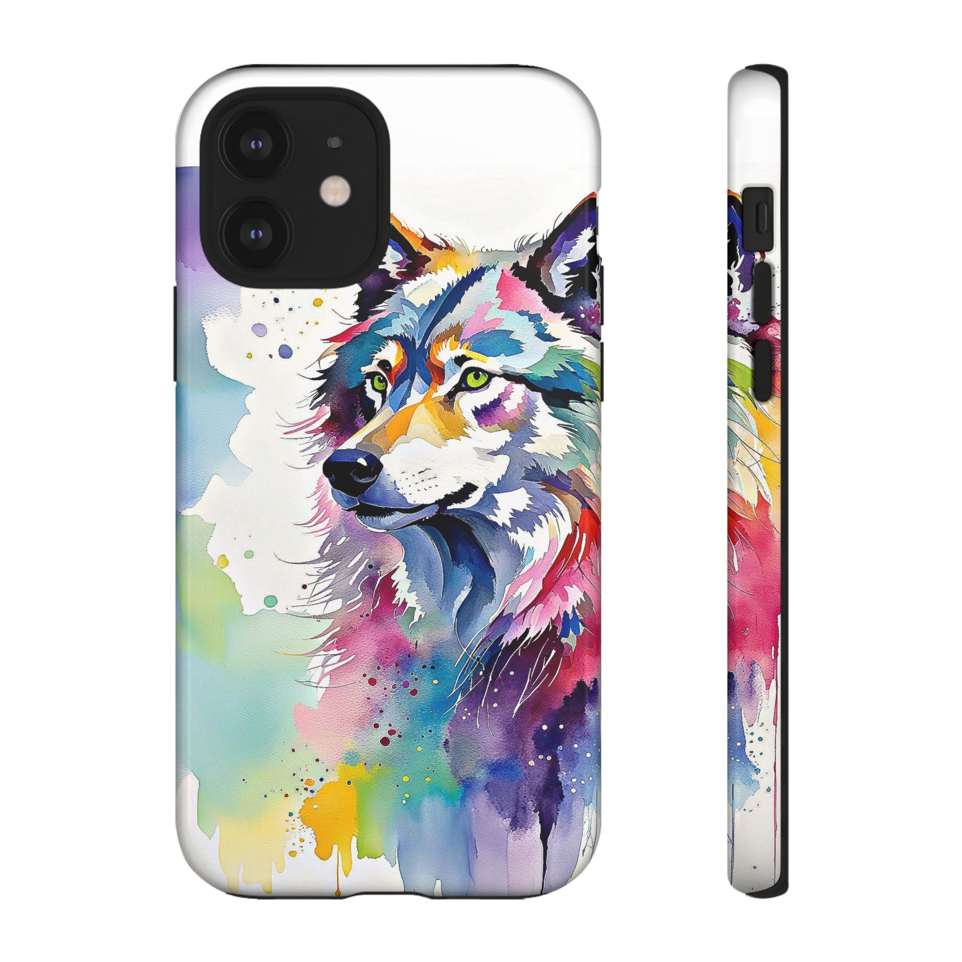 Watercolor Wolf Phone Case - Viva Phone Boutique 