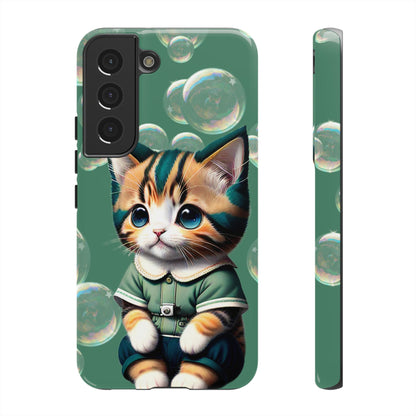 Cute Green Kitten Phone Case - Viva Phone Boutique 