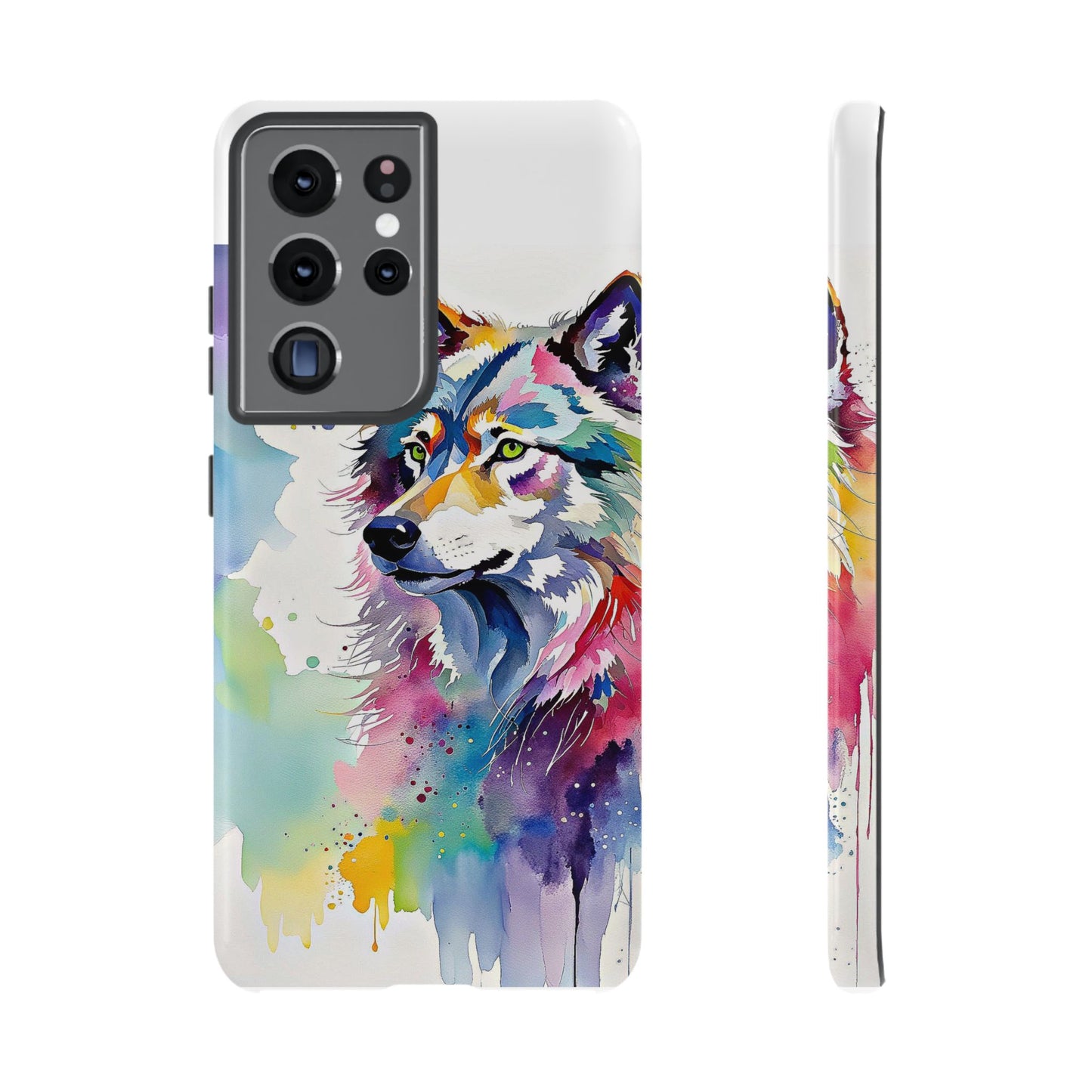 Watercolor Wolf Phone Case - Viva Phone Boutique 