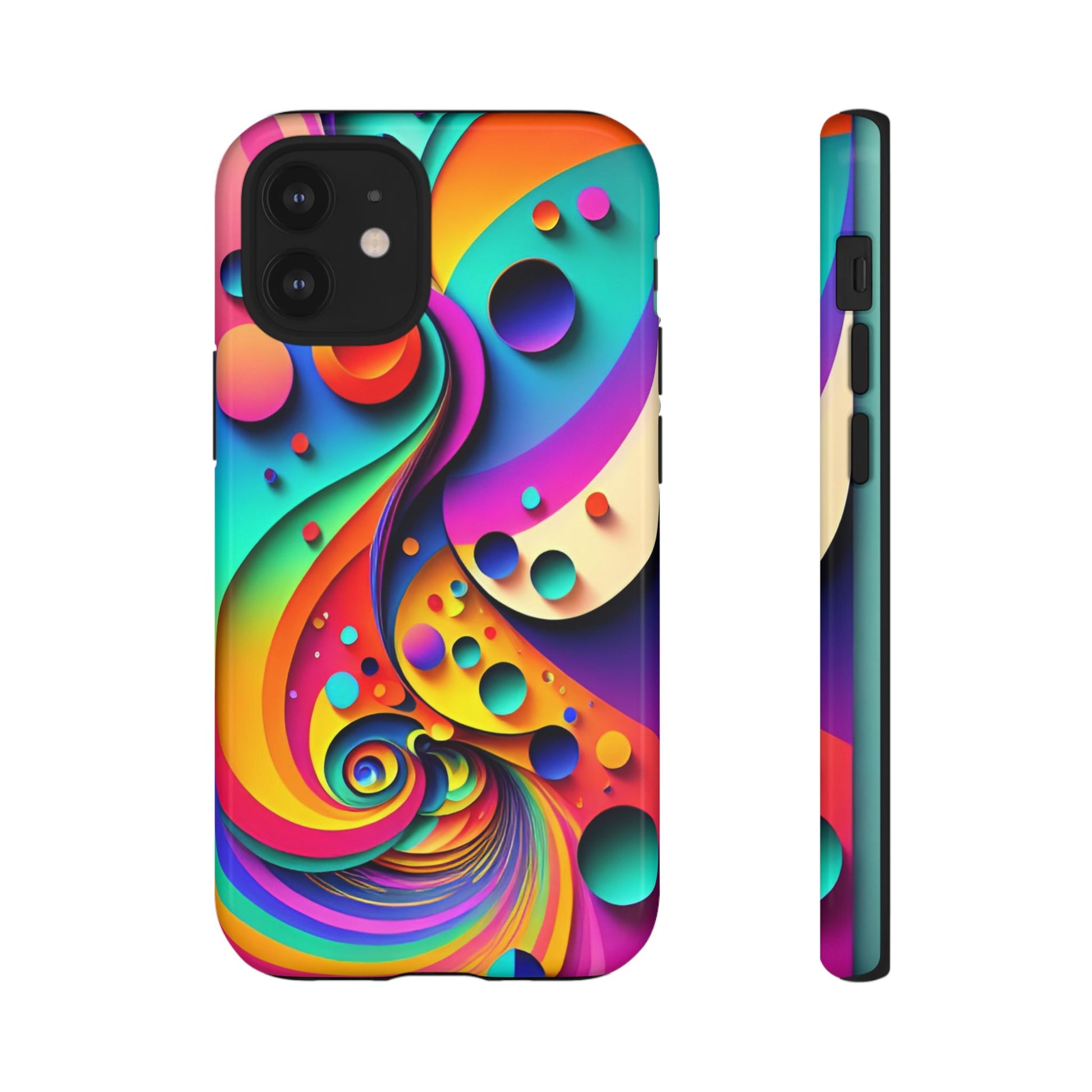 Trippy and Colorful Bubble Design Phone Case - Viva Phone Boutique 