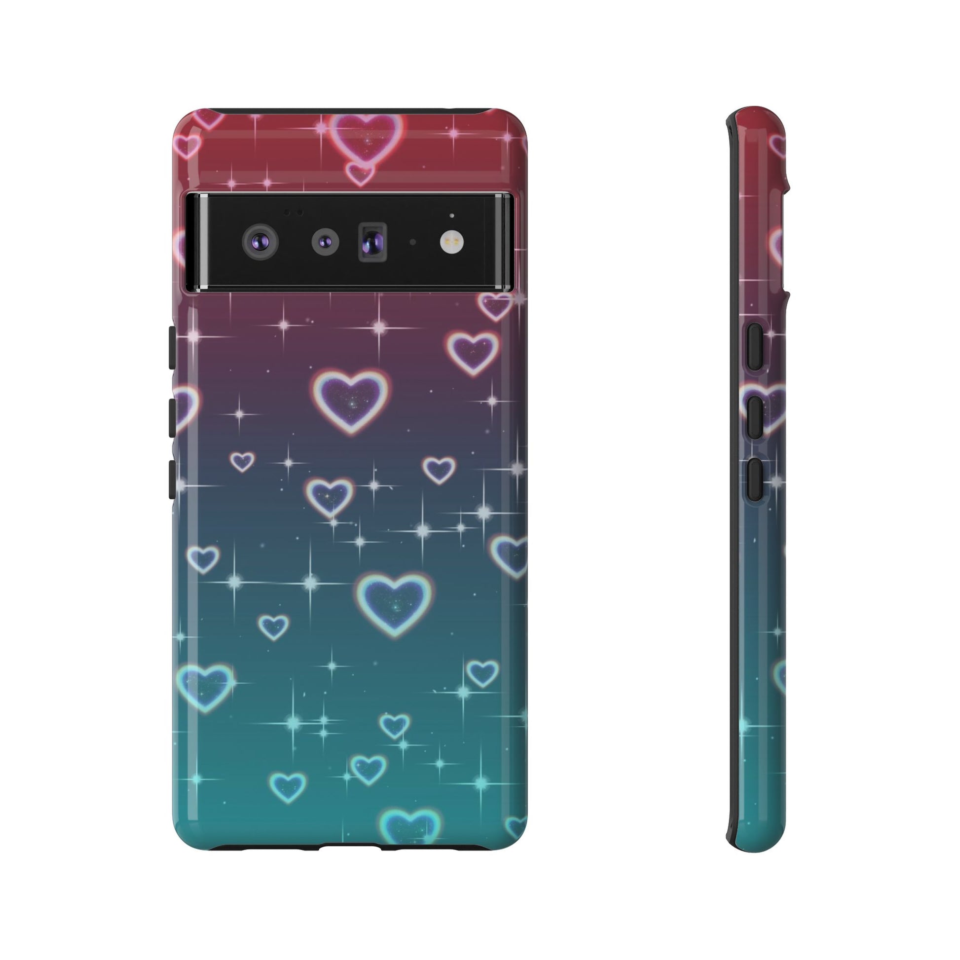Very Berry Hearts Phone Case - Viva Phone Boutique 