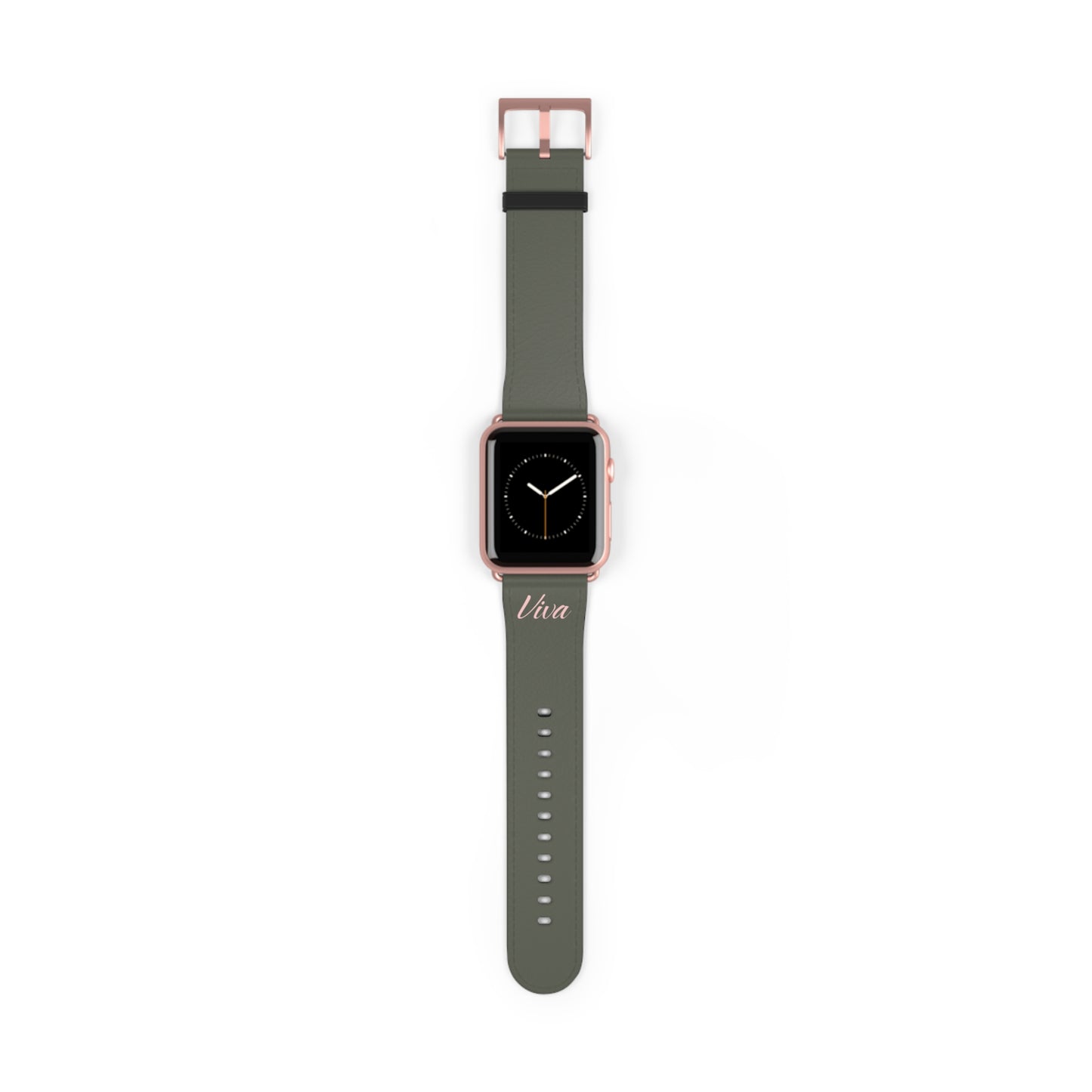 Vintage Green Faux Leather Apple Watch Band - Viva Phone Boutique 