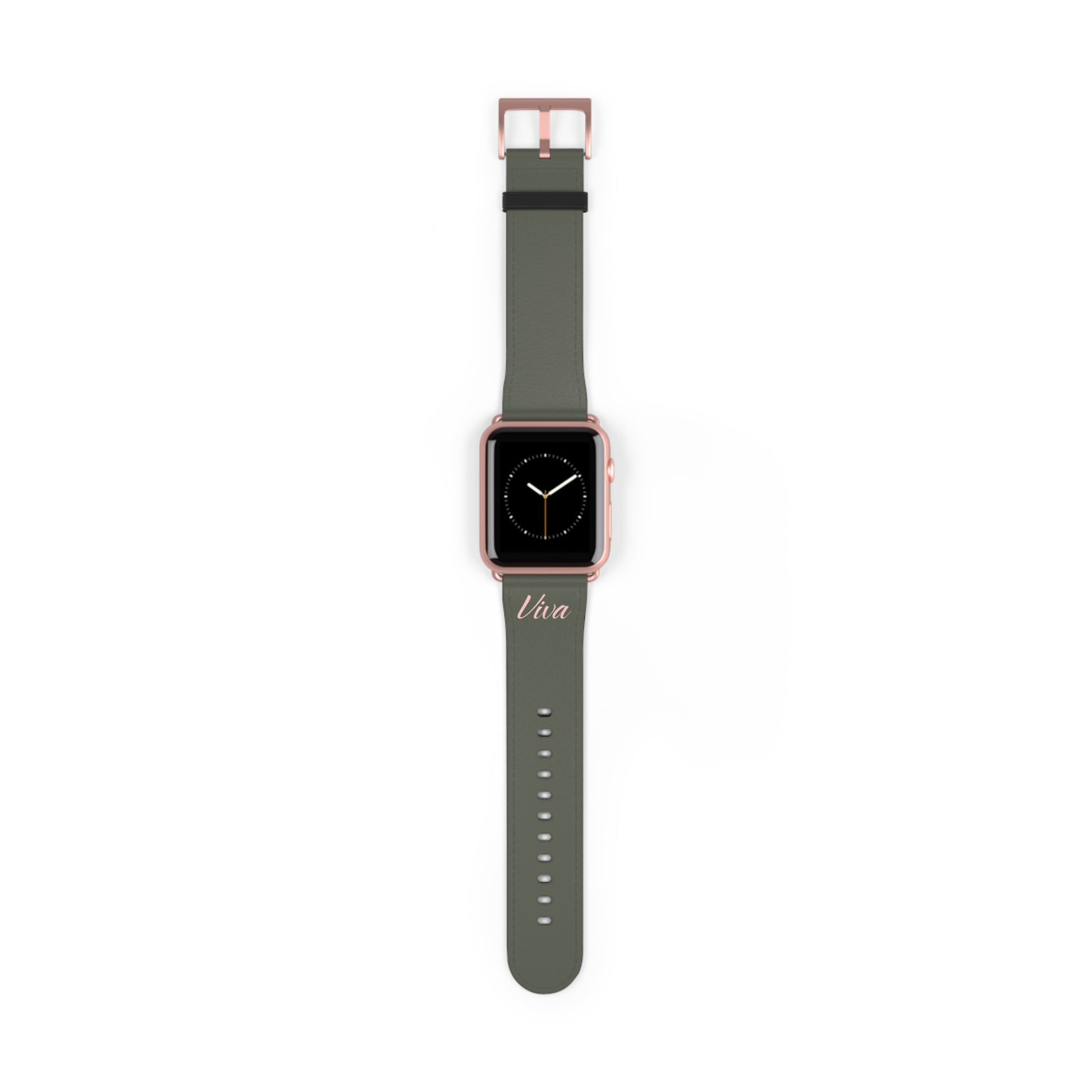 Vintage Green Faux Leather Apple Watch Band - Viva Phone Boutique 