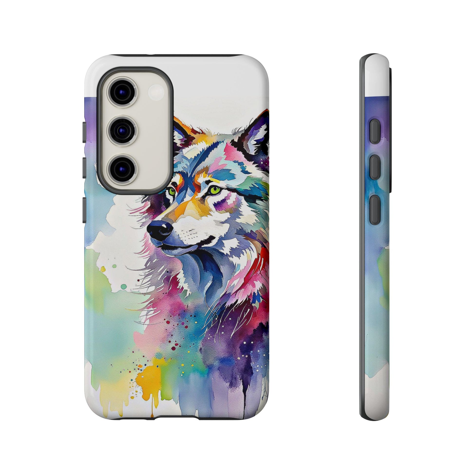 Watercolor Wolf Phone Case - Viva Phone Boutique 