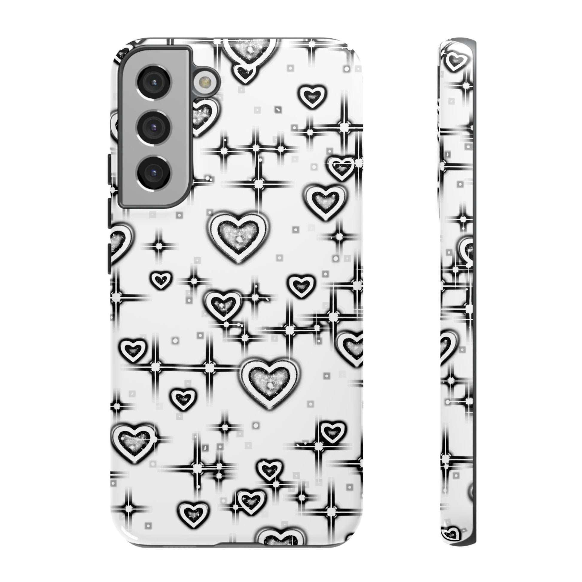 Sketch Hearts Phone Case - Viva Phone Boutique 