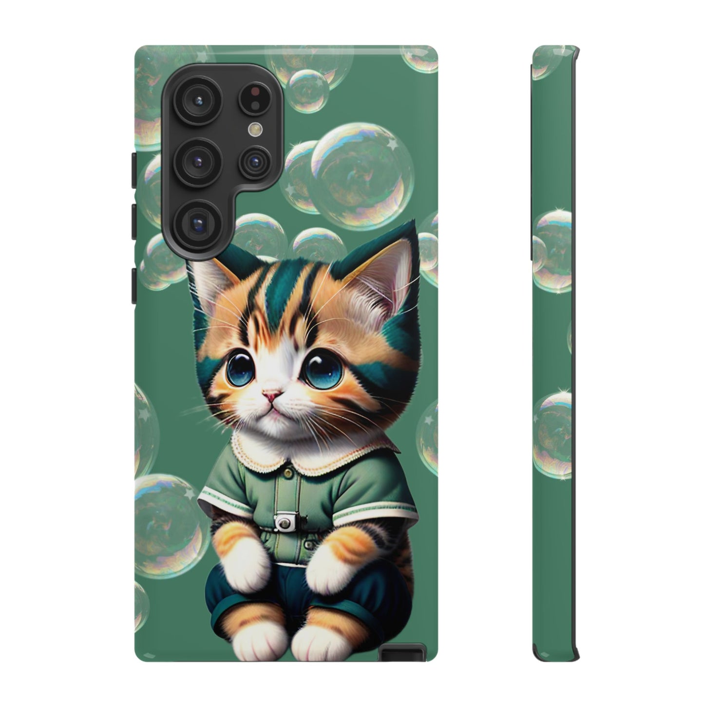 Cute Green Kitten Phone Case - Viva Phone Boutique 