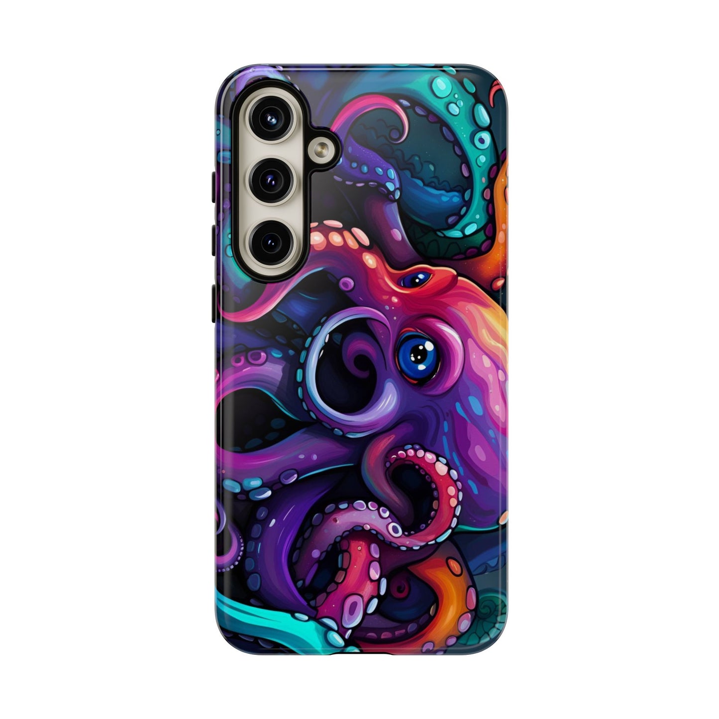 Cute Colorful Octopus Phone Case