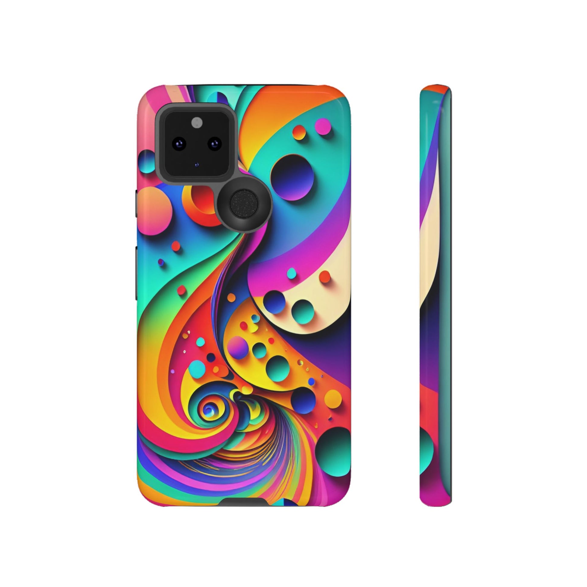 Trippy and Colorful Bubble Design Phone Case - Viva Phone Boutique 