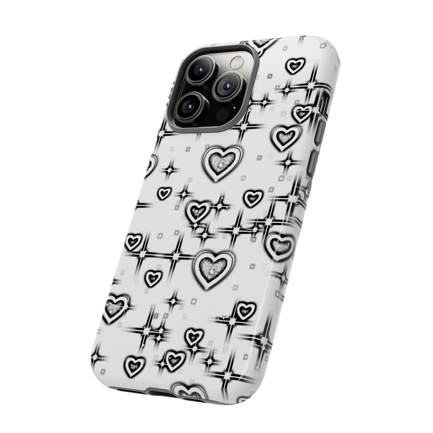 Sketch Hearts Phone Case - Viva Phone Boutique 