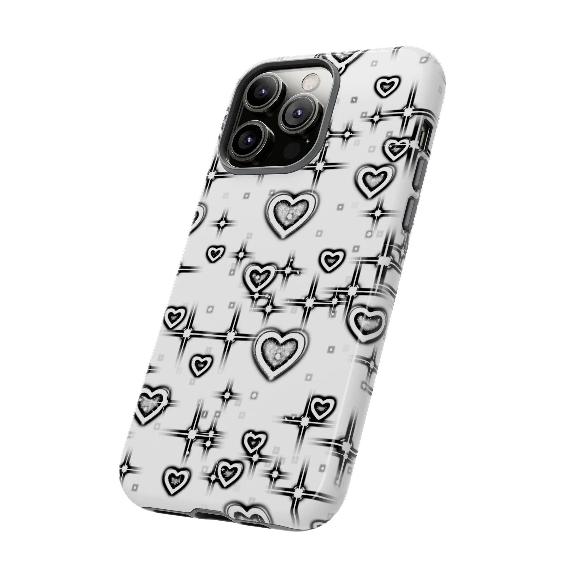 Sketch Hearts Phone Case - Viva Phone Boutique 