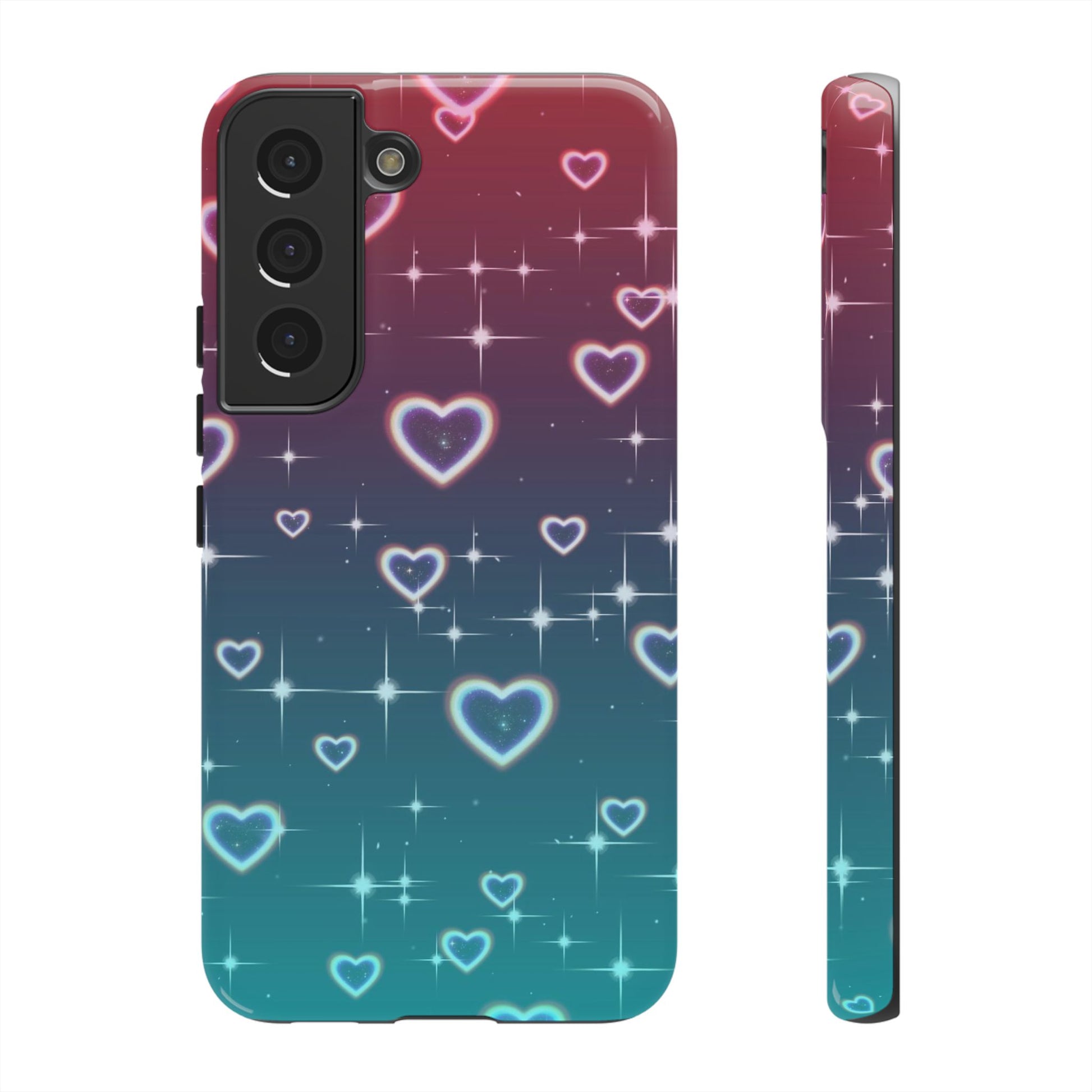 Very Berry Hearts Phone Case - Viva Phone Boutique 