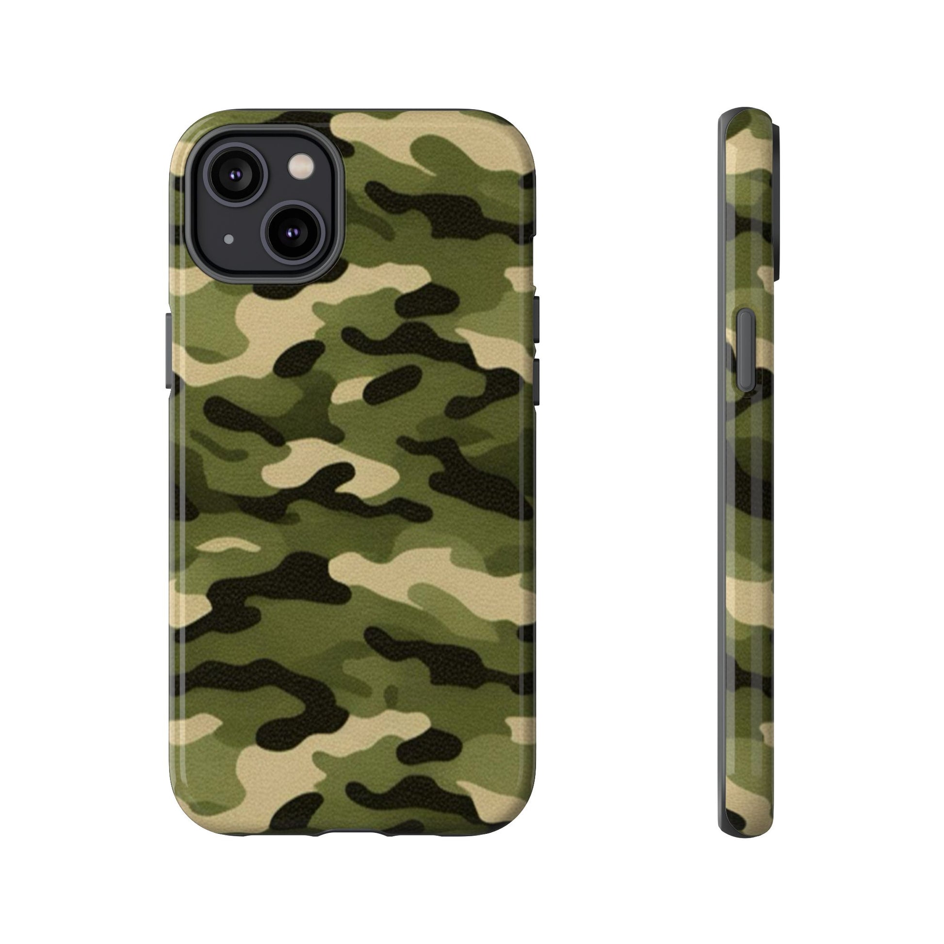 Green Army Camo Phone Case - Viva Phone Boutique 