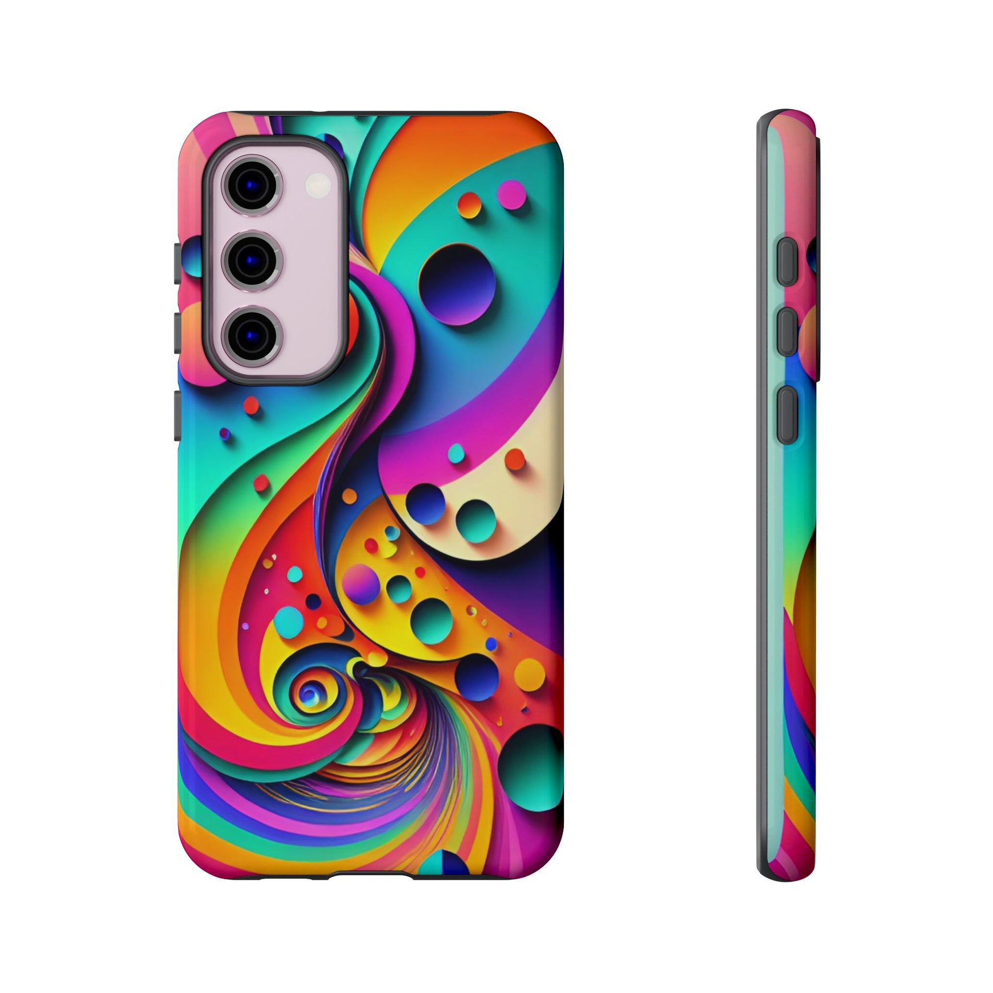 Trippy and Colorful Bubble Design Phone Case - Viva Phone Boutique 
