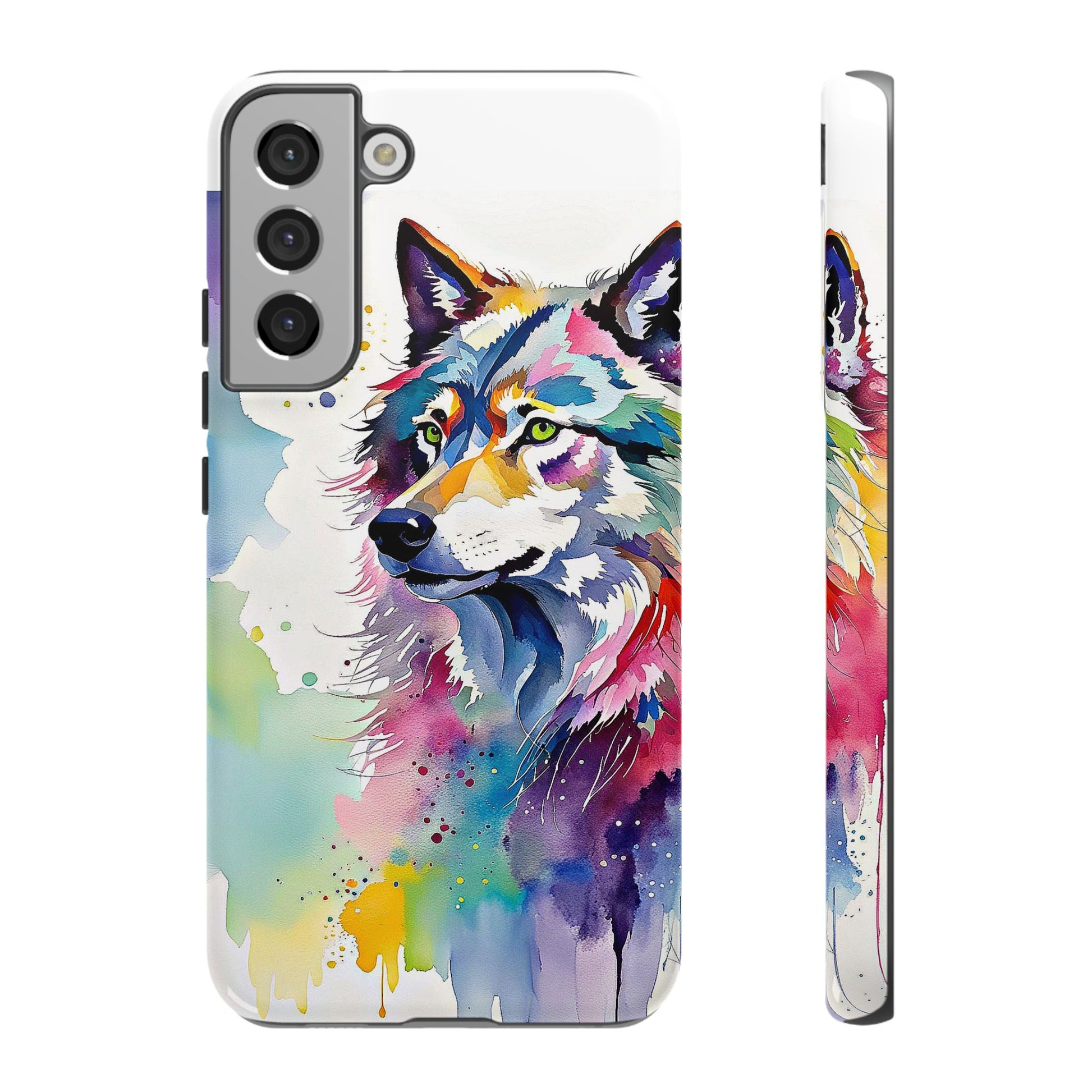 Watercolor Wolf Phone Case - Viva Phone Boutique 