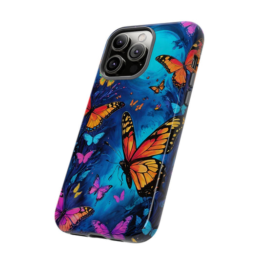 Blue and Purple Butterfly Design Phone Case - Viva Phone Boutique 