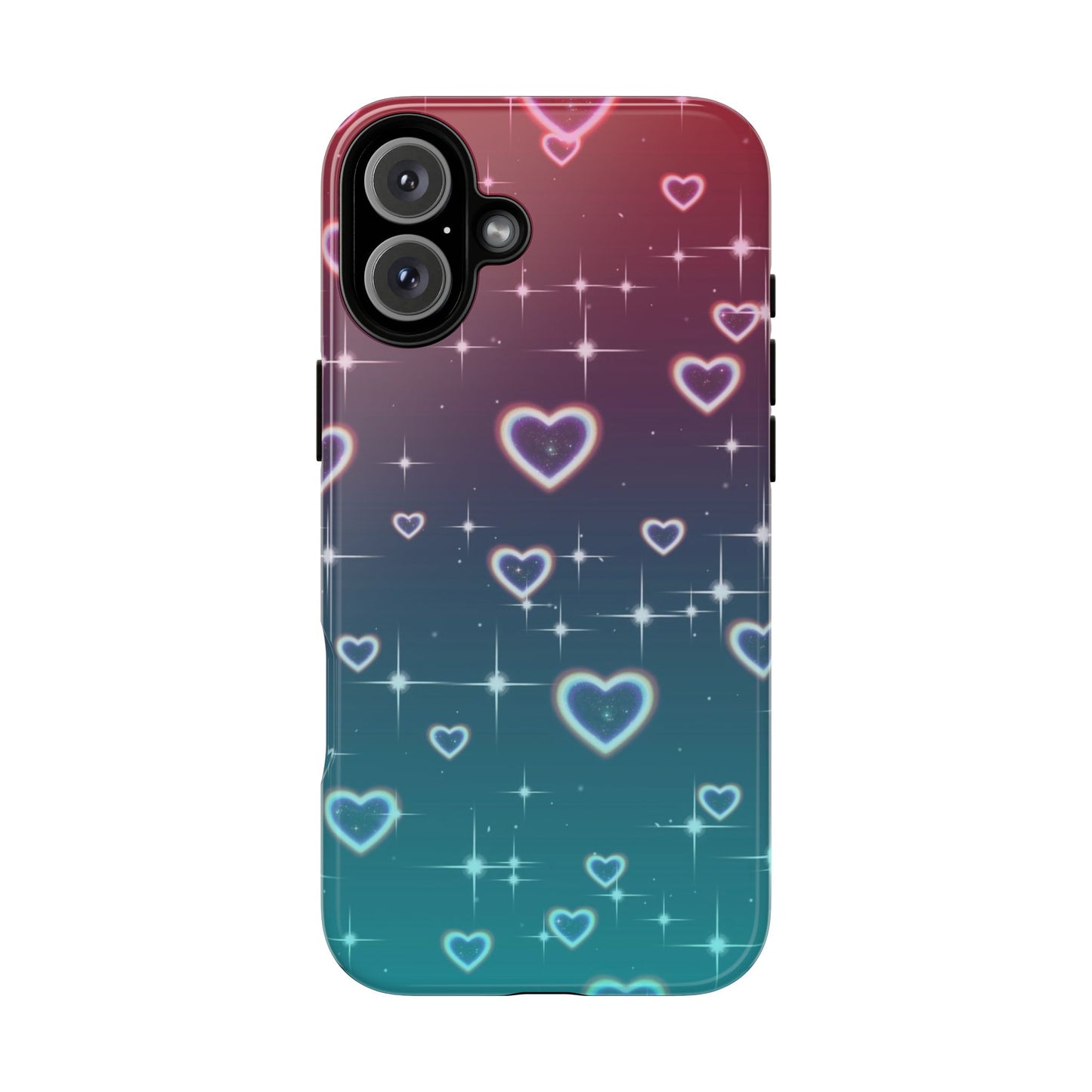 Very Berry Hearts Phone Case