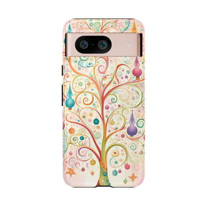 Whimsical Christmas Tree Phone Case