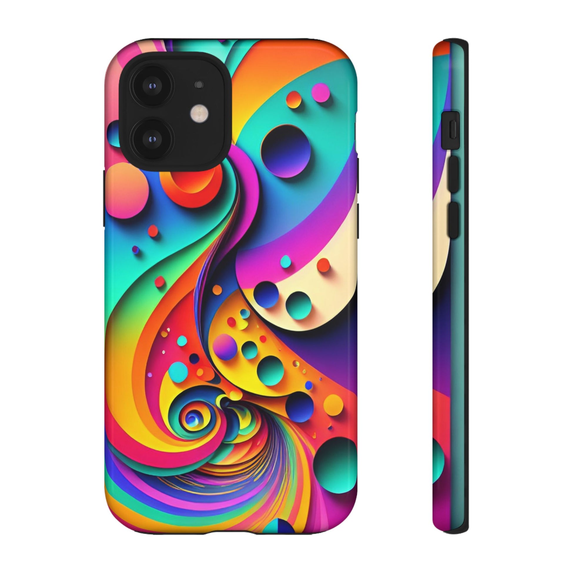 Trippy and Colorful Bubble Design Phone Case - Viva Phone Boutique 
